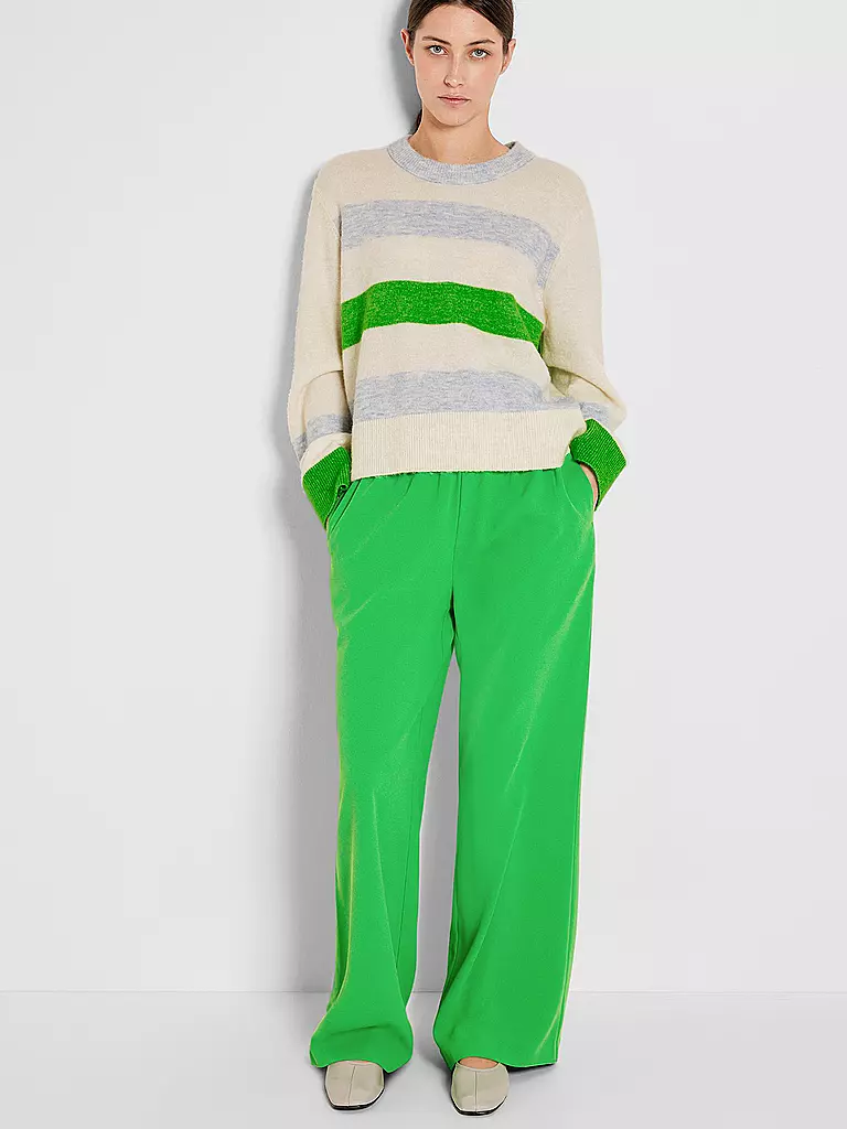 SELECTED FEMME Marlenehose SLFTINNI Relaxed Fit grün