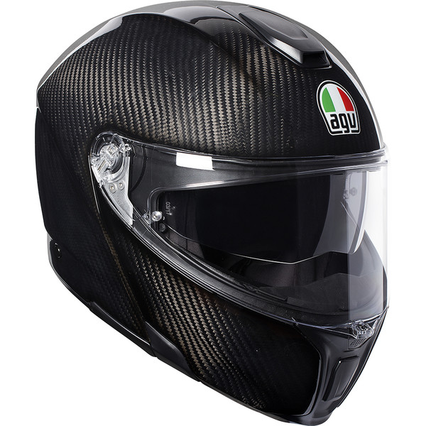 AGV - Casque SportModular Solid Carbone / Noir