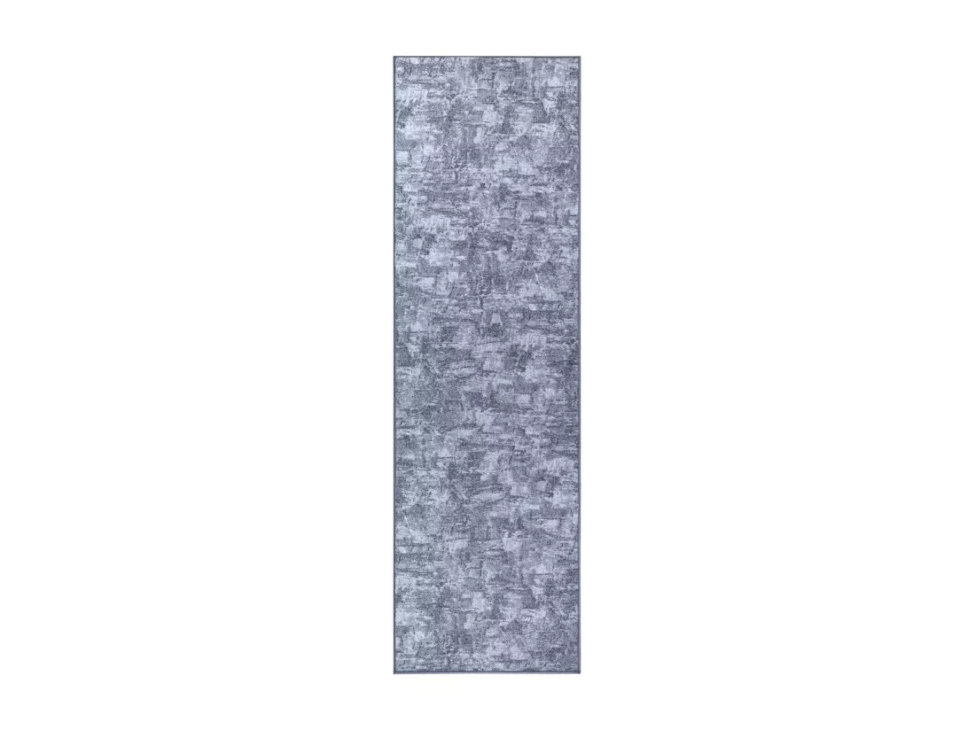 Tapis de couloir SOLID gris 90 BÉTON 110x370 cm