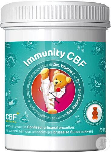 CBF Medical Immunity Oursons 60 Pièces