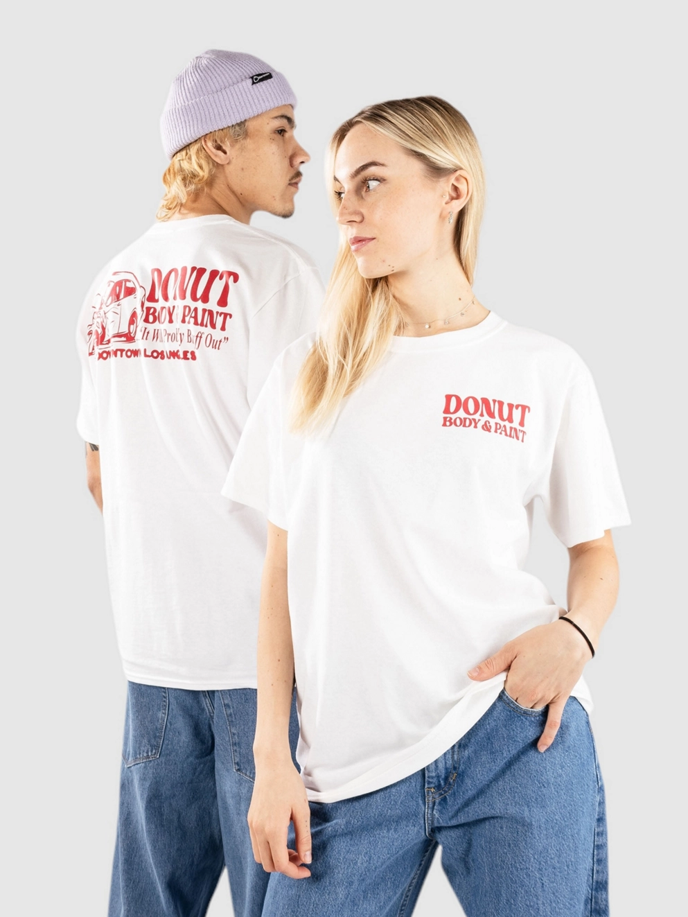Donut Paint And Body T-Shirt white