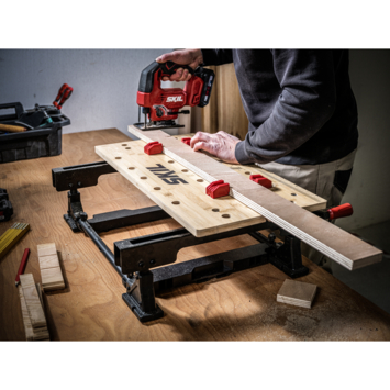 SKIL Compacte, verstelbare werkbank 1290AA (onderdeel koffersysteem)