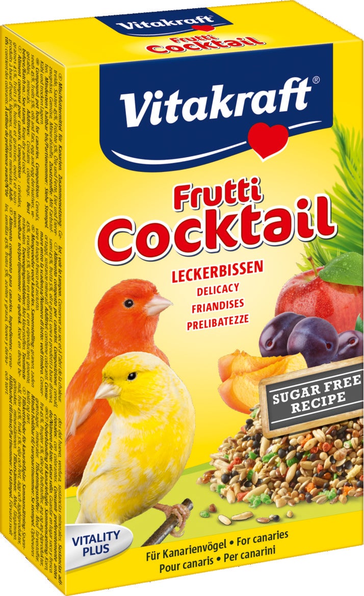 Vitakraft vogelsnack Frutti Cocktail kanarie 200 g