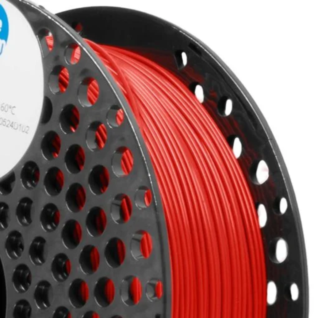 AzureFilm  TPU Flexible 95A Red, 1,75 mm / 1000 g    Elastisches TPU-Filament für flexible Bauteile in Red
