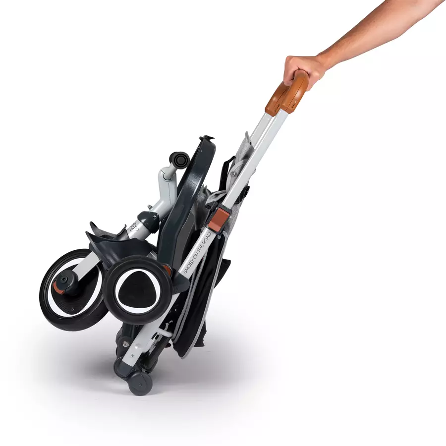 Smoby Fold-Up Trike, grauschwarz