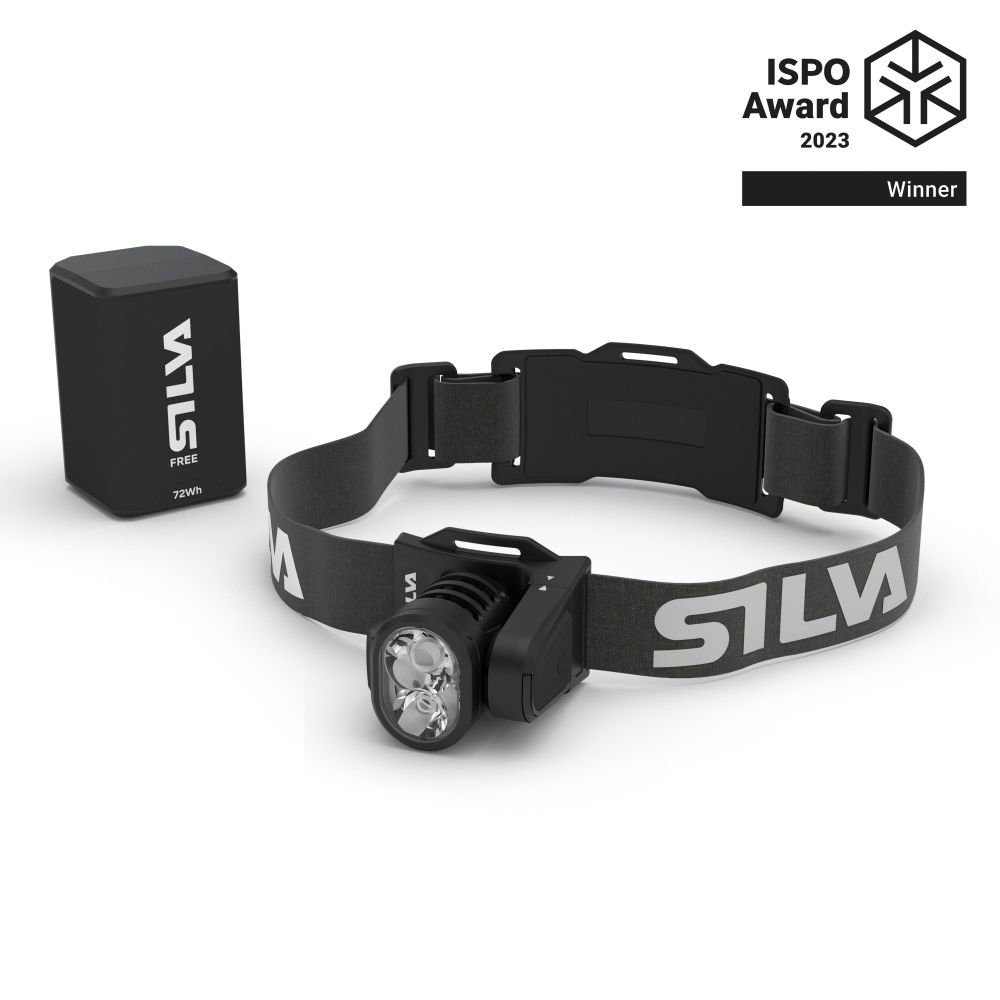 Silva Free 3000 L Silva Free gir deg mer lys i en mindre og mer allsidig hodelykt - 3000lumen