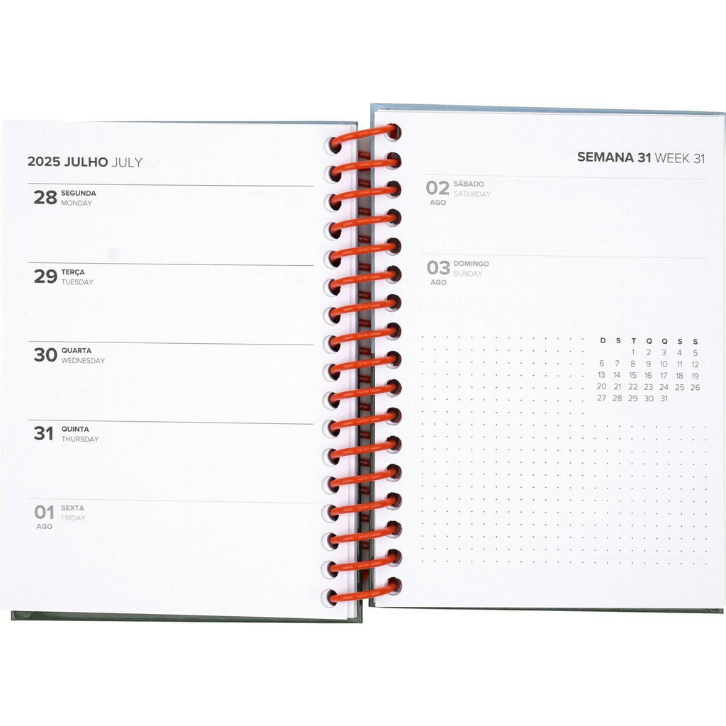 Agenda Esp A6 2025 Semanal Graphic Note!