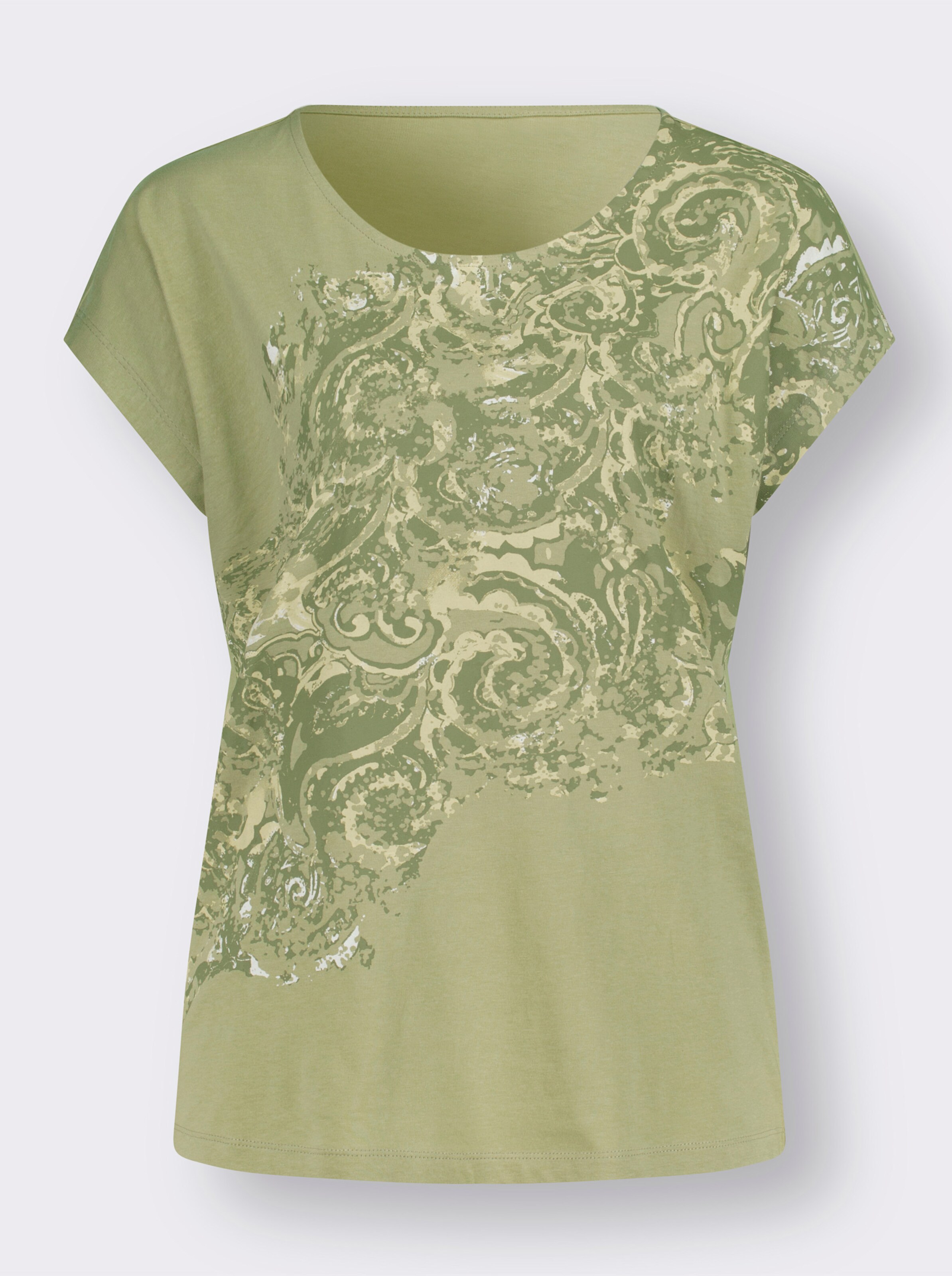 Rundhals-Shirt