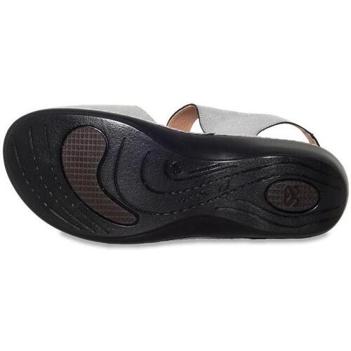 Piesanto - SANDALIA CUÑA 230820 MUJER Plata