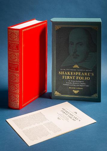 Shakespeare's First Folio: (400th Anniversary Facsimile) (Hardback)
