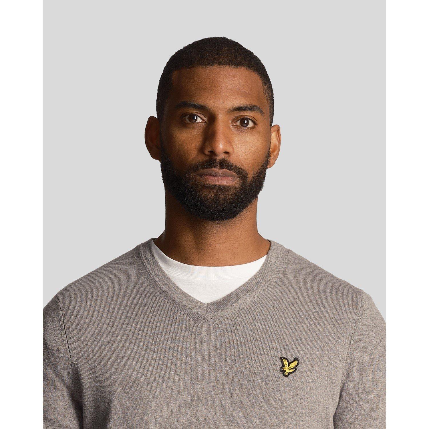 Lyle and Scott Merino V Neck Jumper