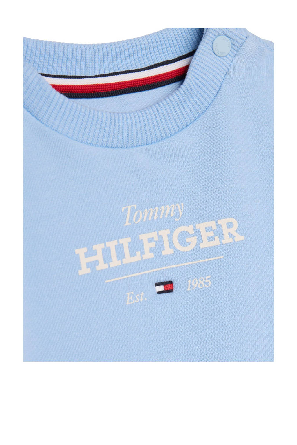 Tommy Hilfiger sweater + broek lichtblauw