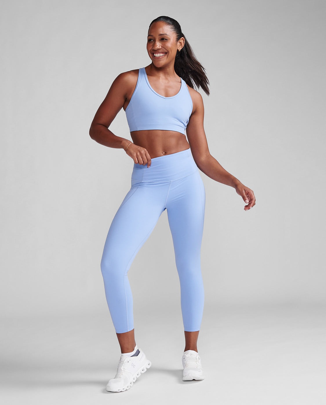 Form Hi-Rise Comp 7/8 Tights Dame Hydrangea/Hydrangea