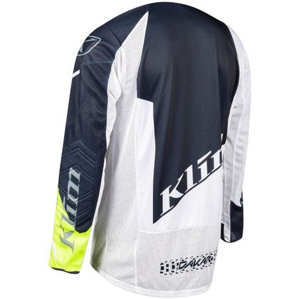 Maillot cross KLIM DAKAR VIVID BLUE 2022 - Jaune / Bleu