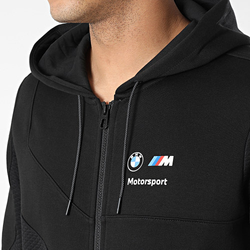 Veste Zippée A Capuche BMW Motorsport Hdd 535864 Noir
