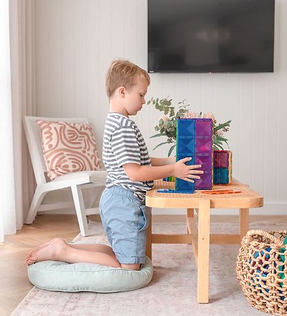 Connetix Magnetset - 18 Teile - Rainbow Rechteck