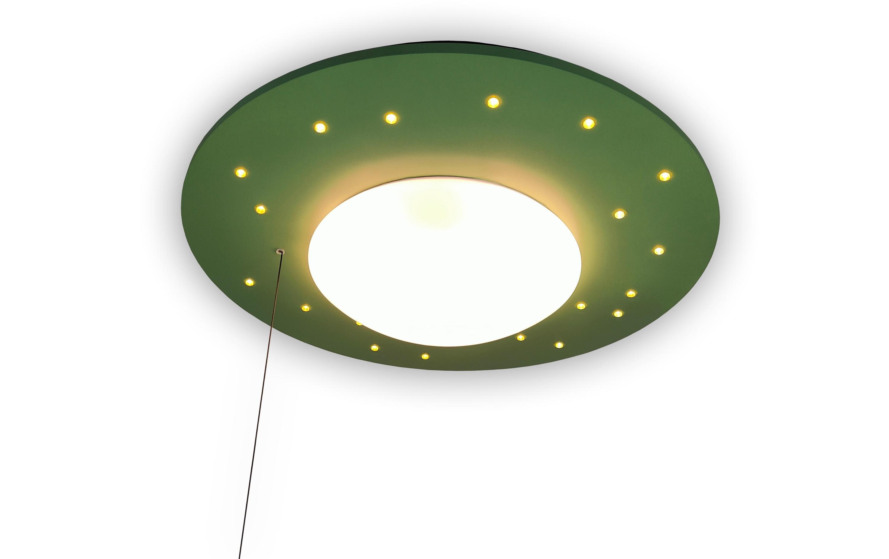 Deckenlampe Starlight Salbeigrün<br>Deckenleuchte für Kinderzimmer, 1 x E27