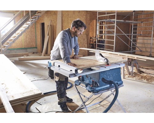 Bosch Professional GTS 635-216 tafelzaag inclusief zaagblad (Optiline Wood, 216 x 30 x 1,6 mm, 22 tanden)