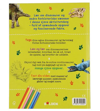Forlaget Bolden Buch - Fakten-Aktivitätsbuch: Dinosaurier - Däni