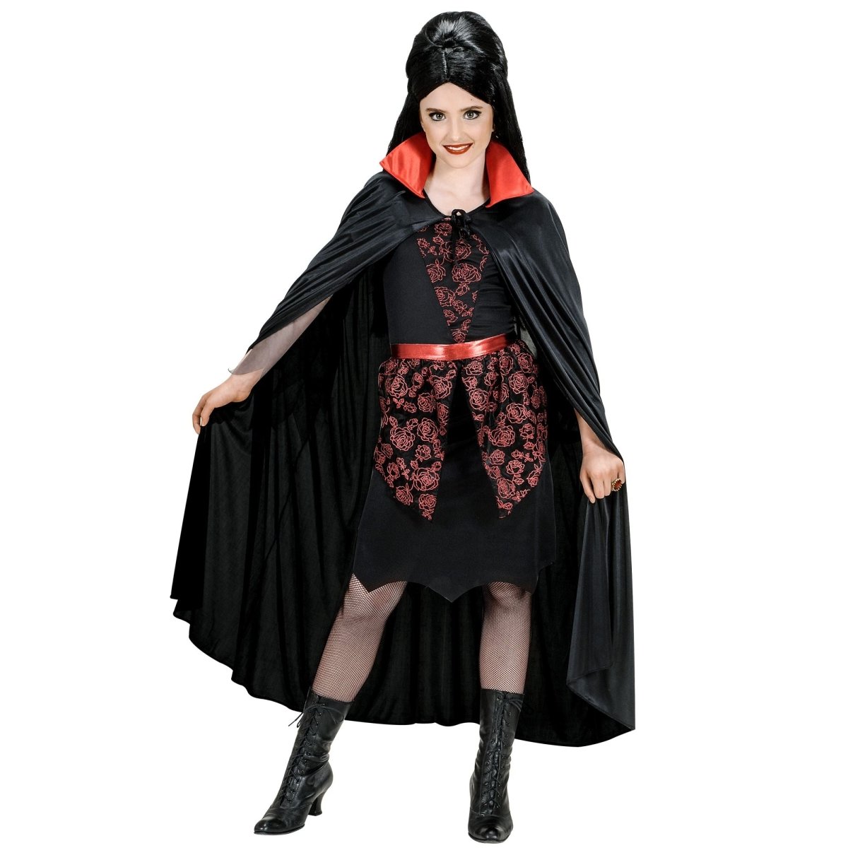 Vampier Cape Zwart Rood Kind