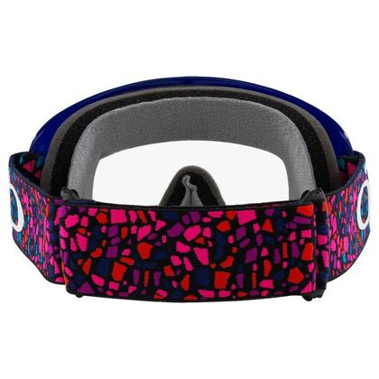 Masque cross Oakley O Frame MX TLD TESSELL écran CLEAR 2024 - Bleu