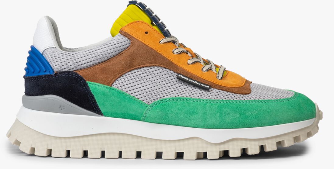 FLORIS VAN BOMMEL groene floris van bommel lage sneakers sfm-10157