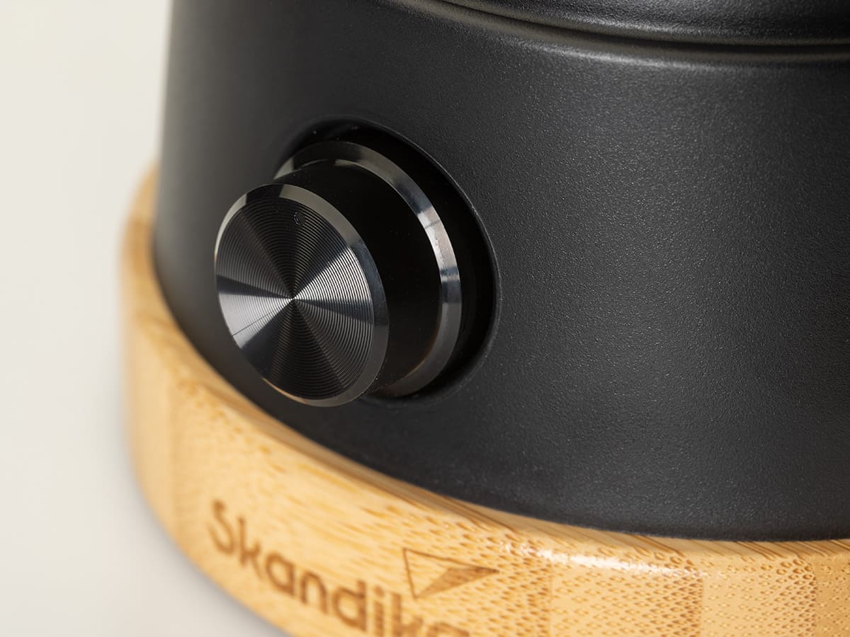 Skandika Kiruna Jord LED retro lamp met powerbank