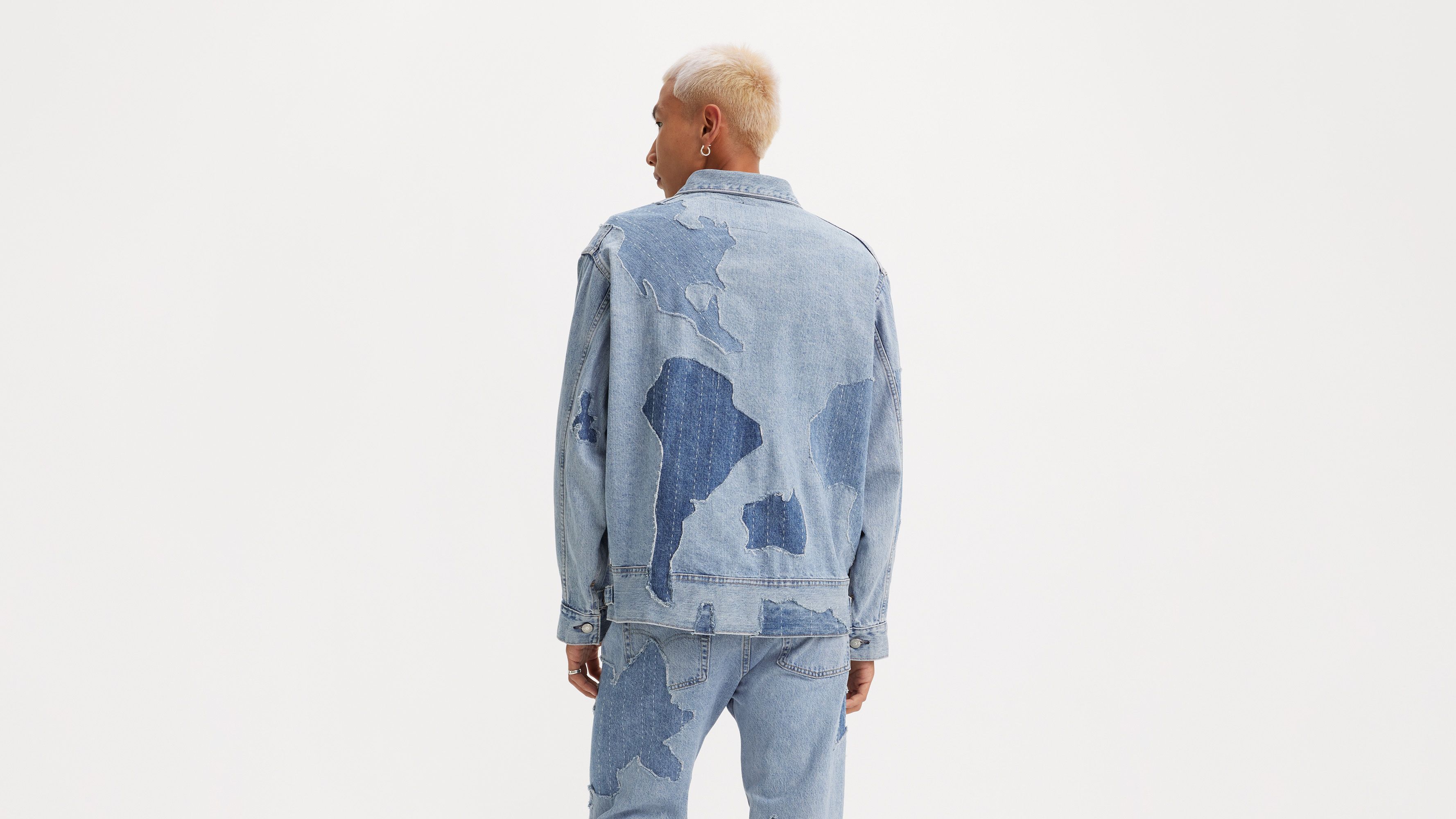 Levi's® Made In Japan Veste Trucker utilitaire - Mij Chizu - Bleu