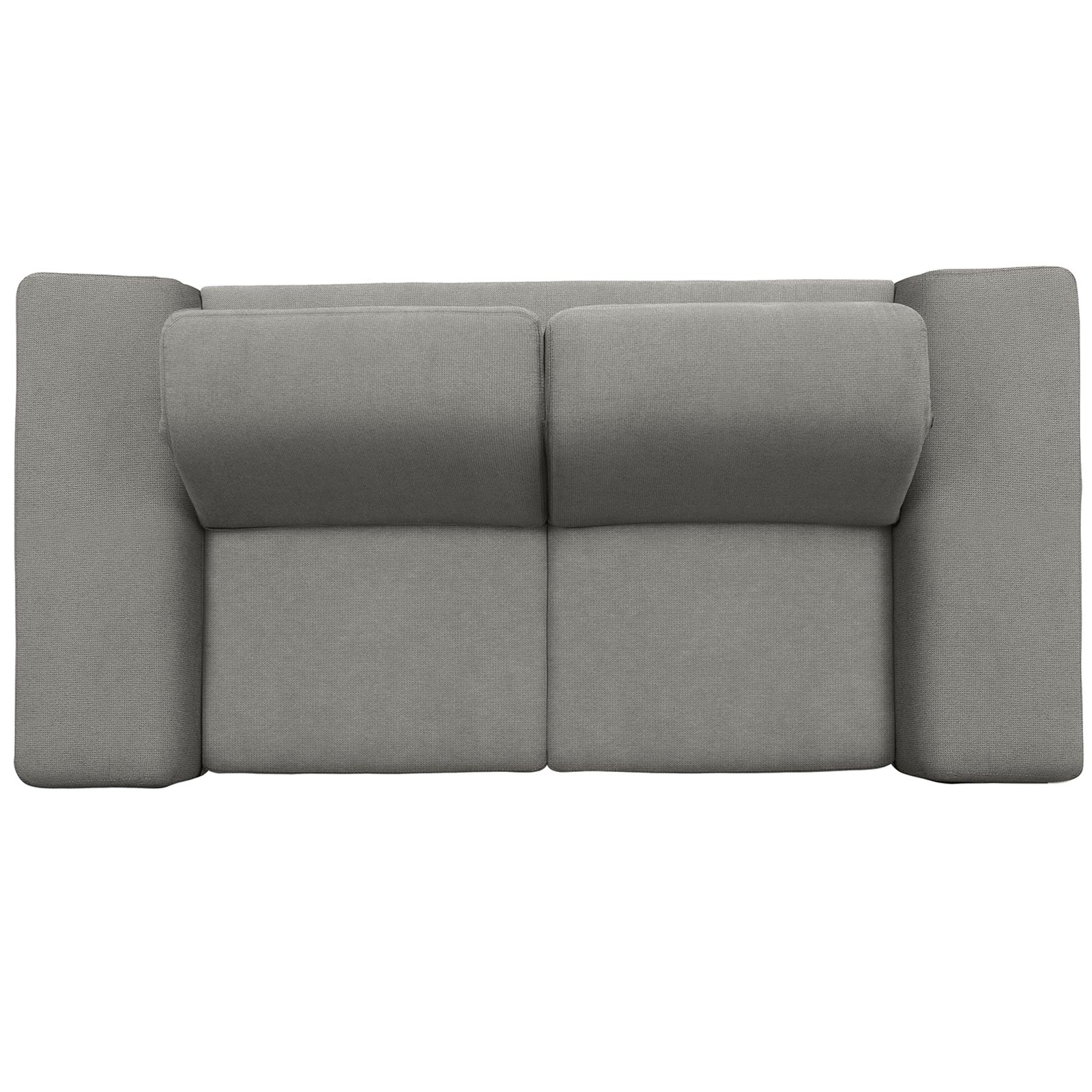 polsterpower 3-Sitzer Boxspringsofa - Belle silver - Basismodell