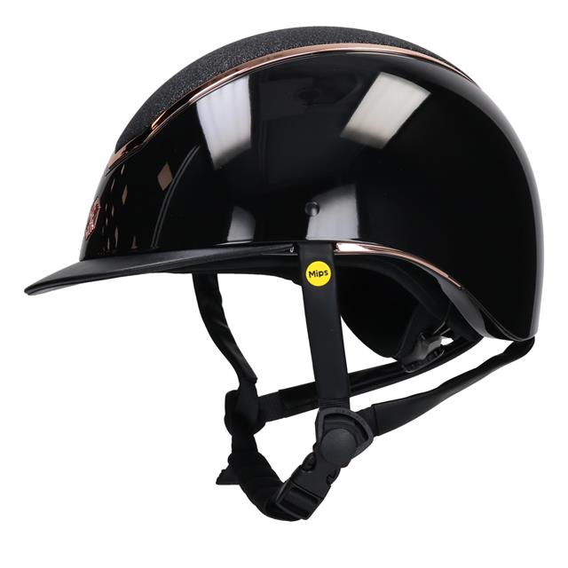 Veiligheidshelm Charles Owen Kylo Gloss MIPS Zwart-goud