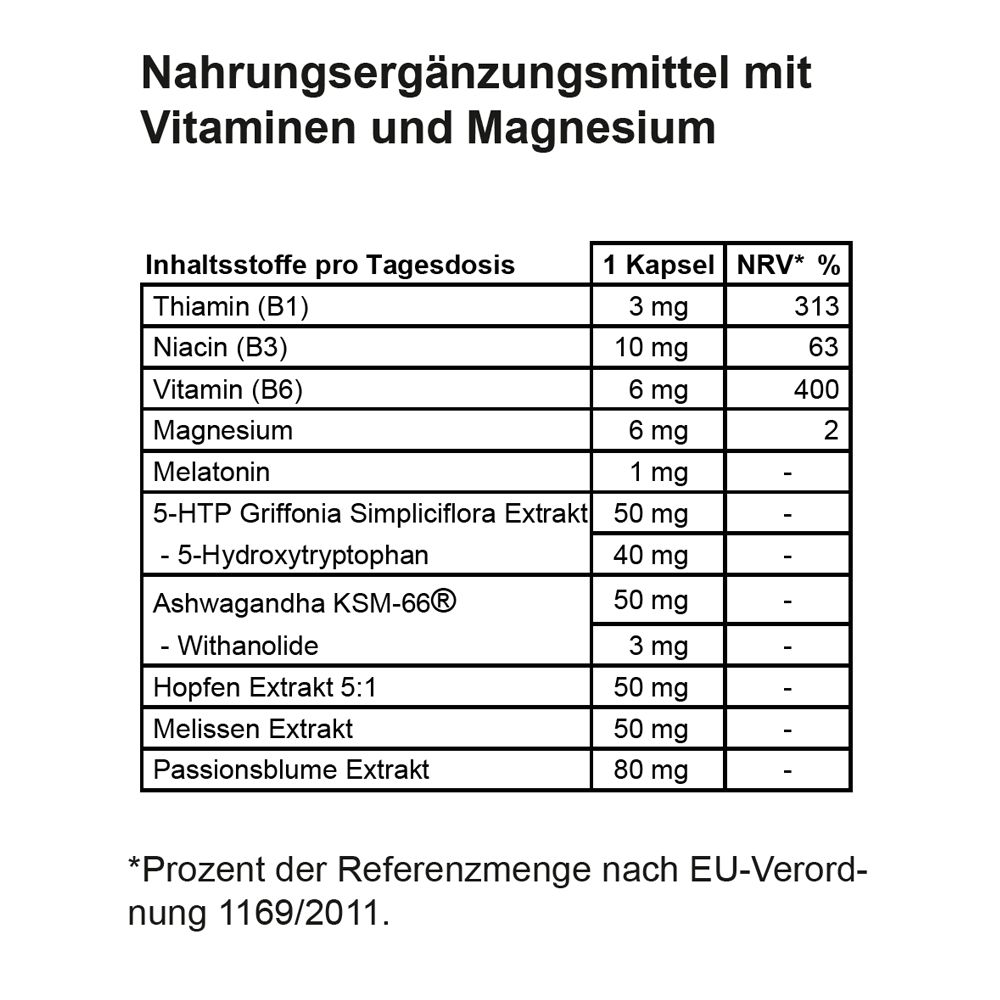 NUI Gute Nacht mit Melatonin
