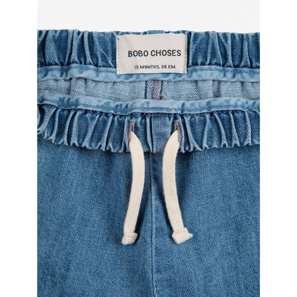 Køb Bobo Choses Light Blue Poma Multicolor Denim Pants