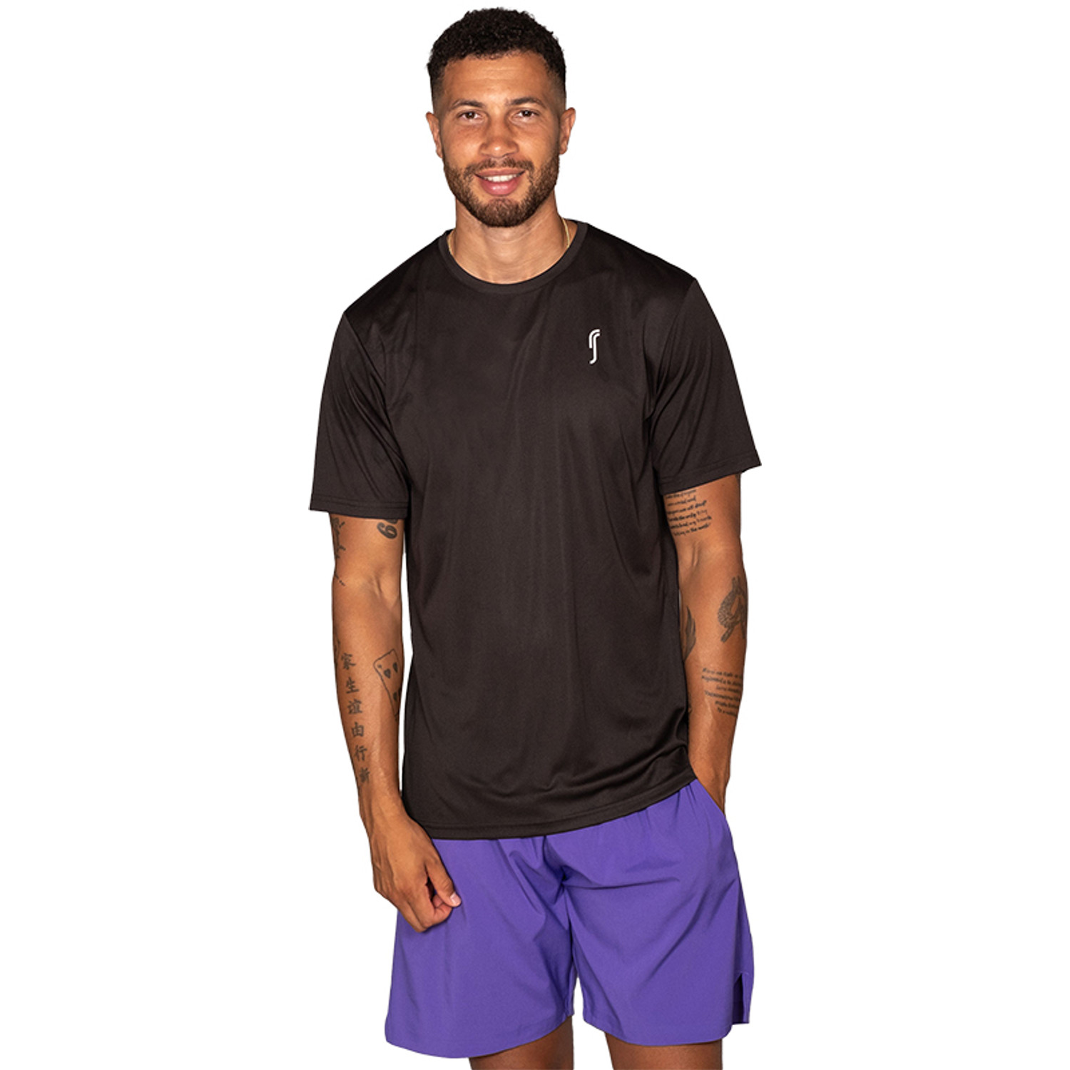 RS Sportswear Court Performance Side Mesh Tee