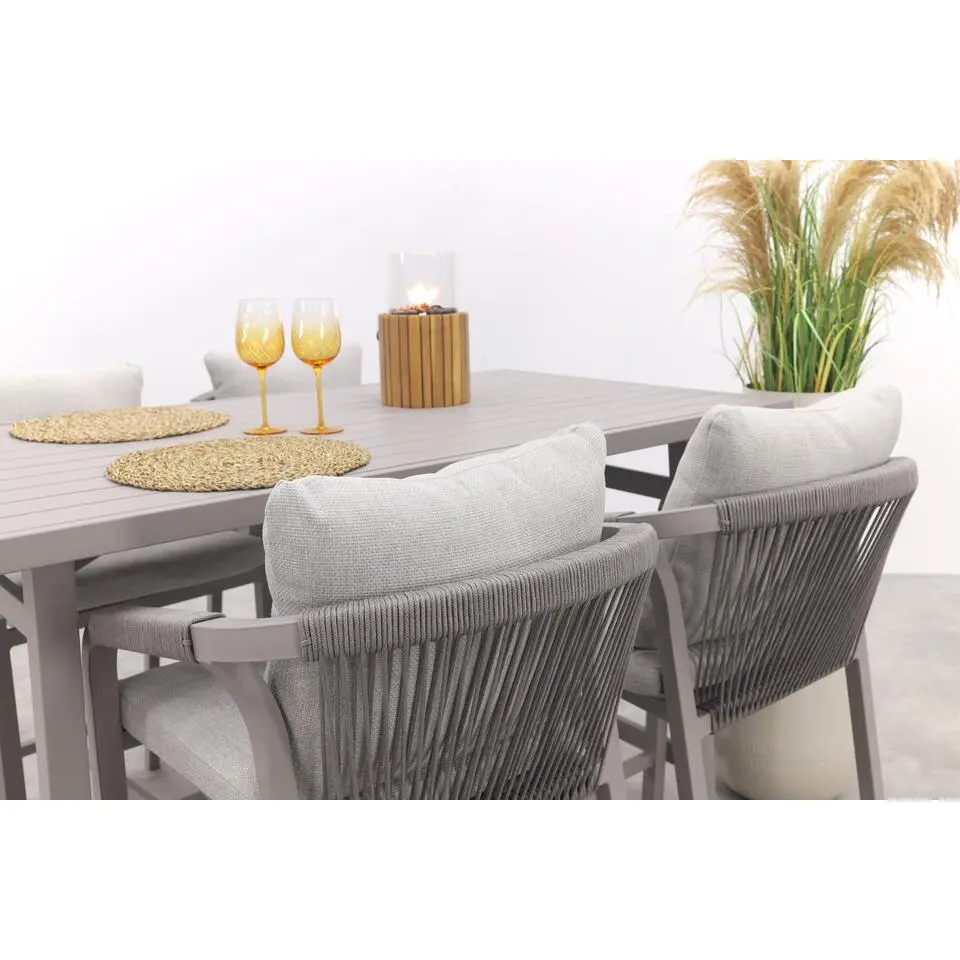 Monti barset - 5-dlg.- taupe - rope grey sand - valley sand