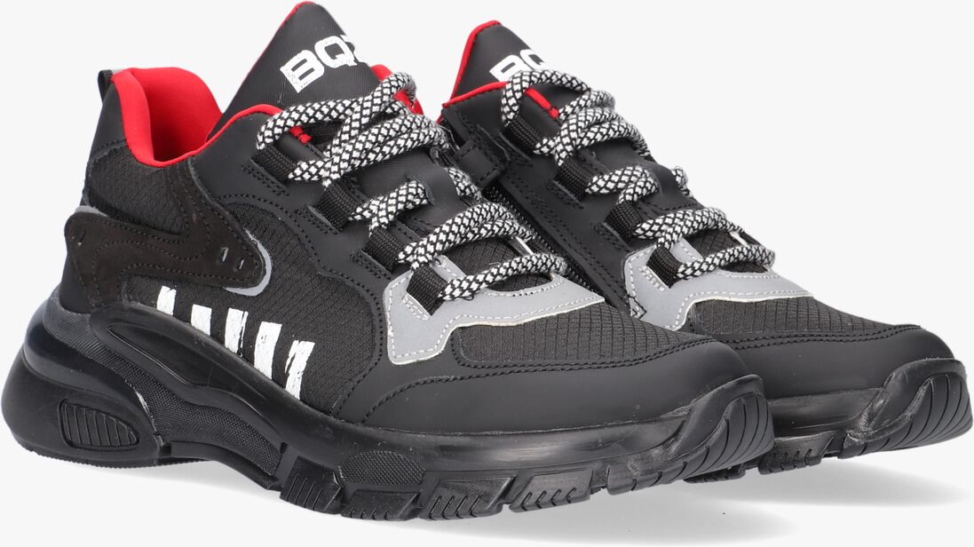 BRAQEEZ zwarte braqeez lage sneakers gio genna