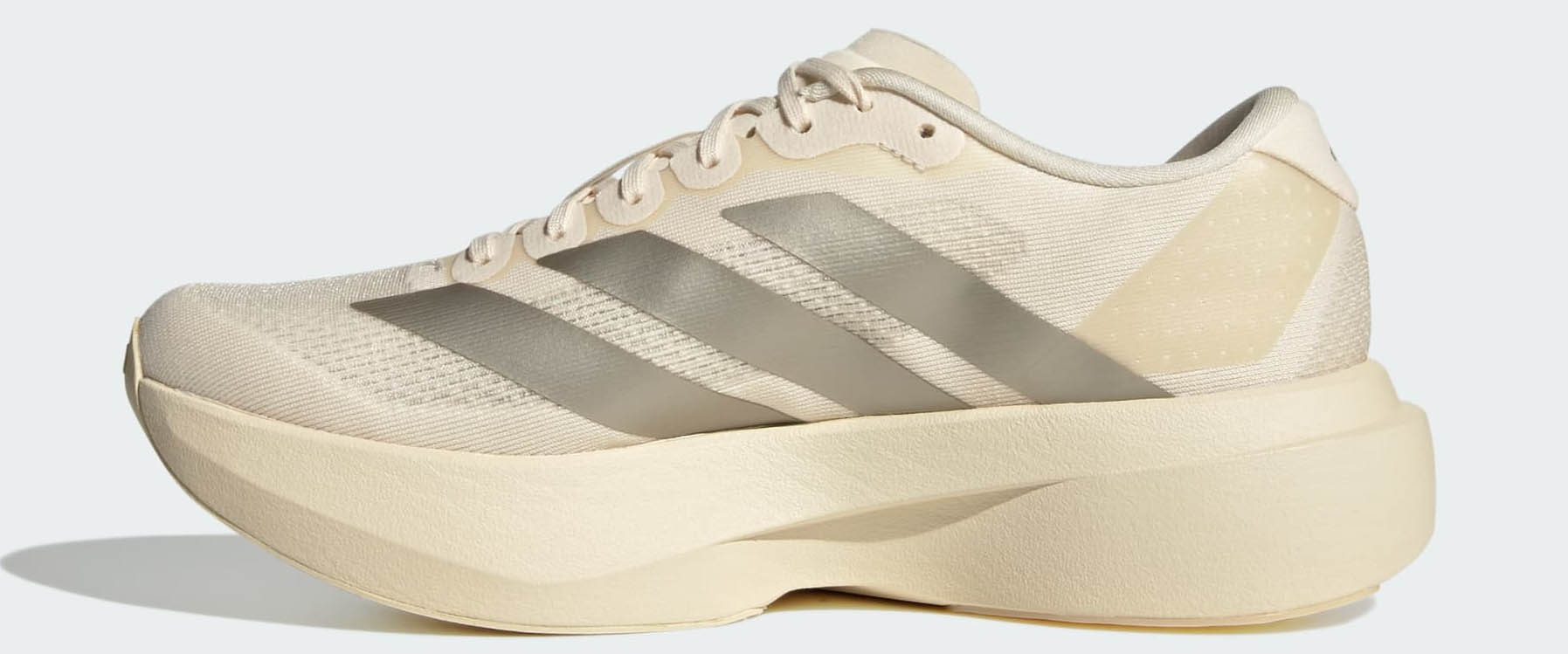 Adizero Evo SL Dame Wonder White/Cyber Metallic/Warm Vanilla
