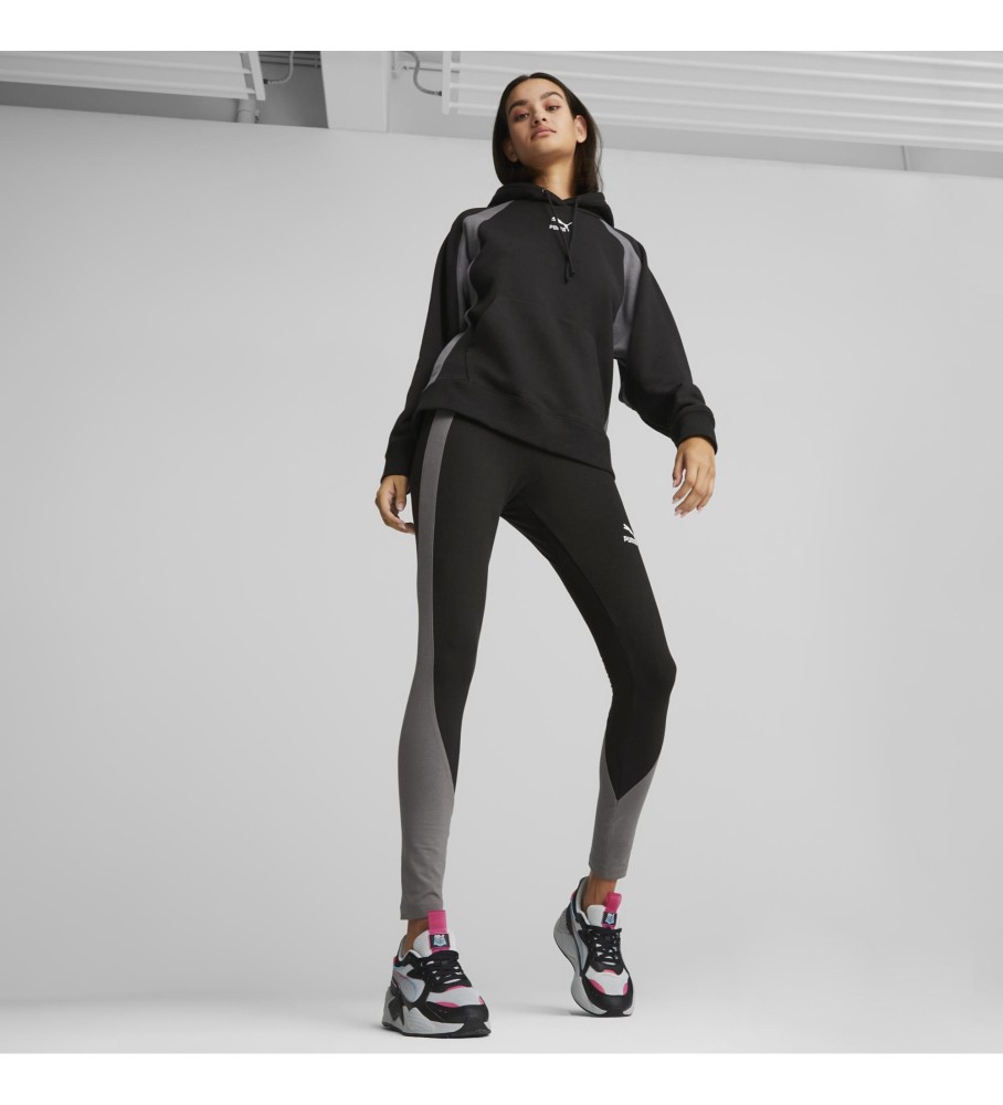 Calça legging Puma Classic Block preta