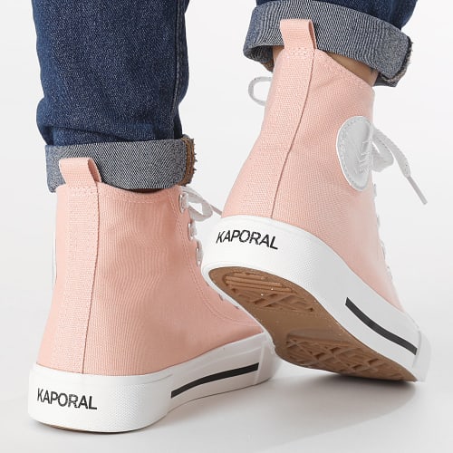 Baskets Montantes Femme Spencer Rose