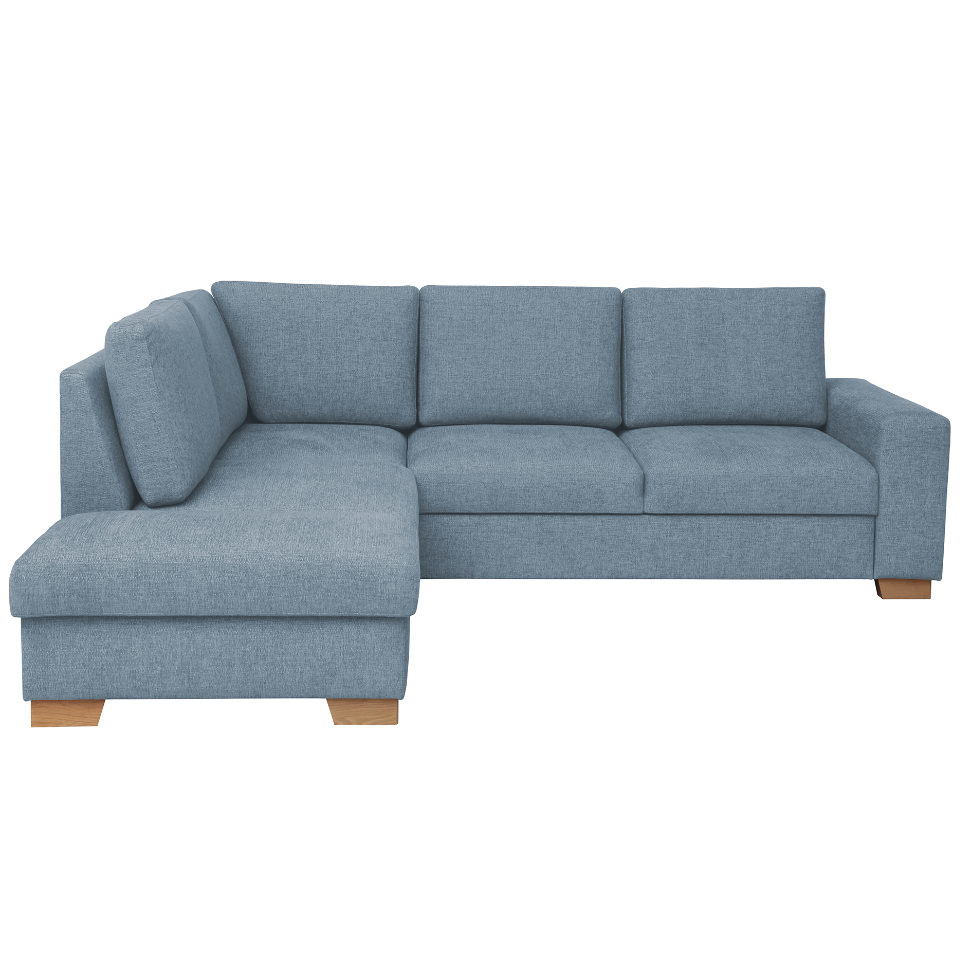 Ecksofa - ice - Liegefunktion - Staukasten - Ottomane links