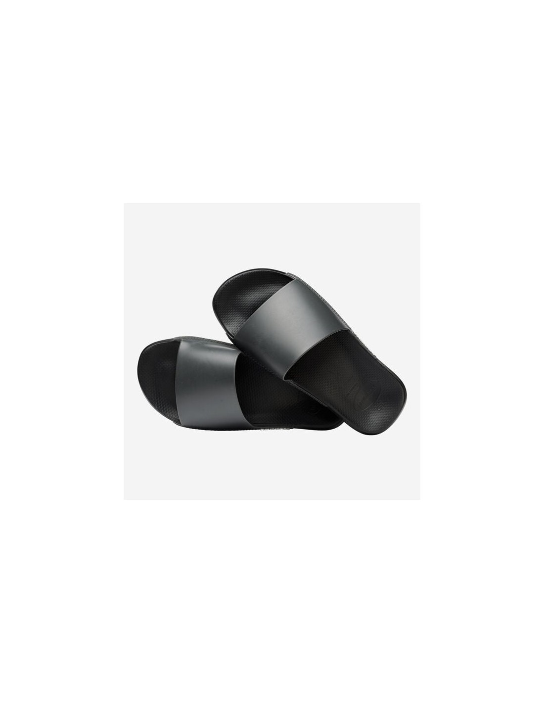 havaianas claquettes mixte slide classic noir