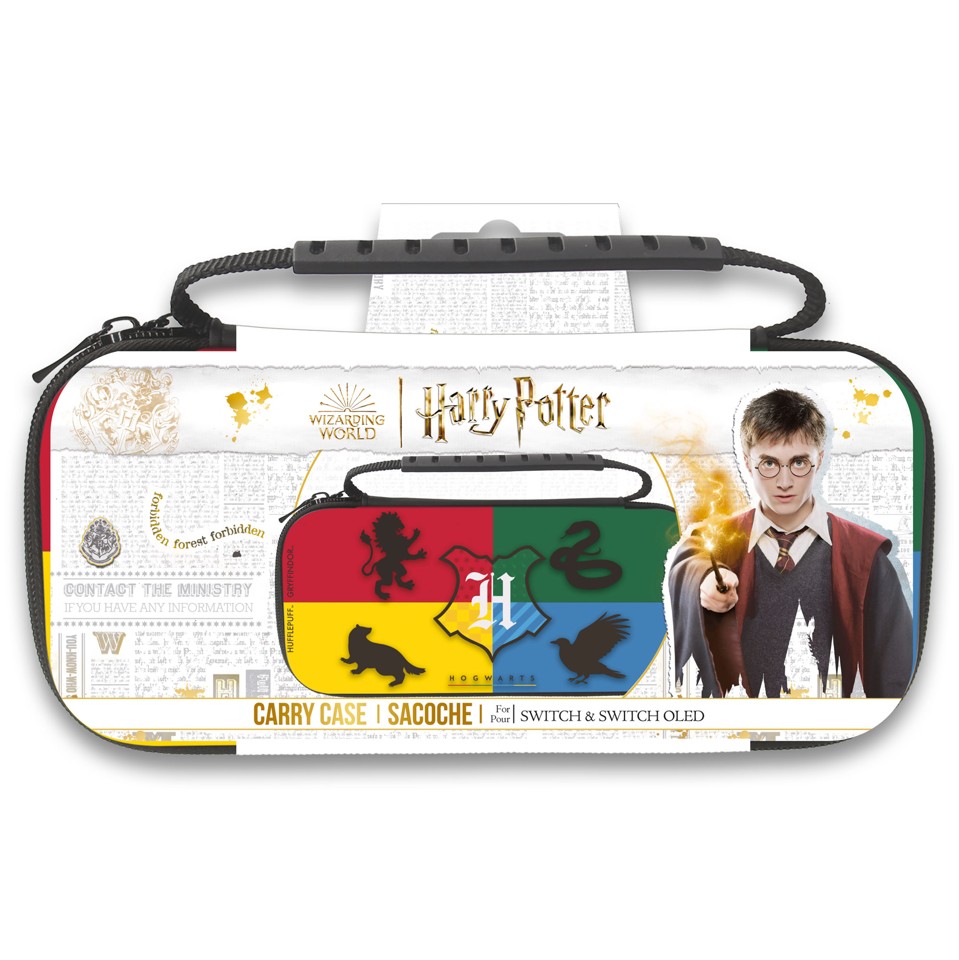 Harry Potter - Slim carrying case - 4 Houses