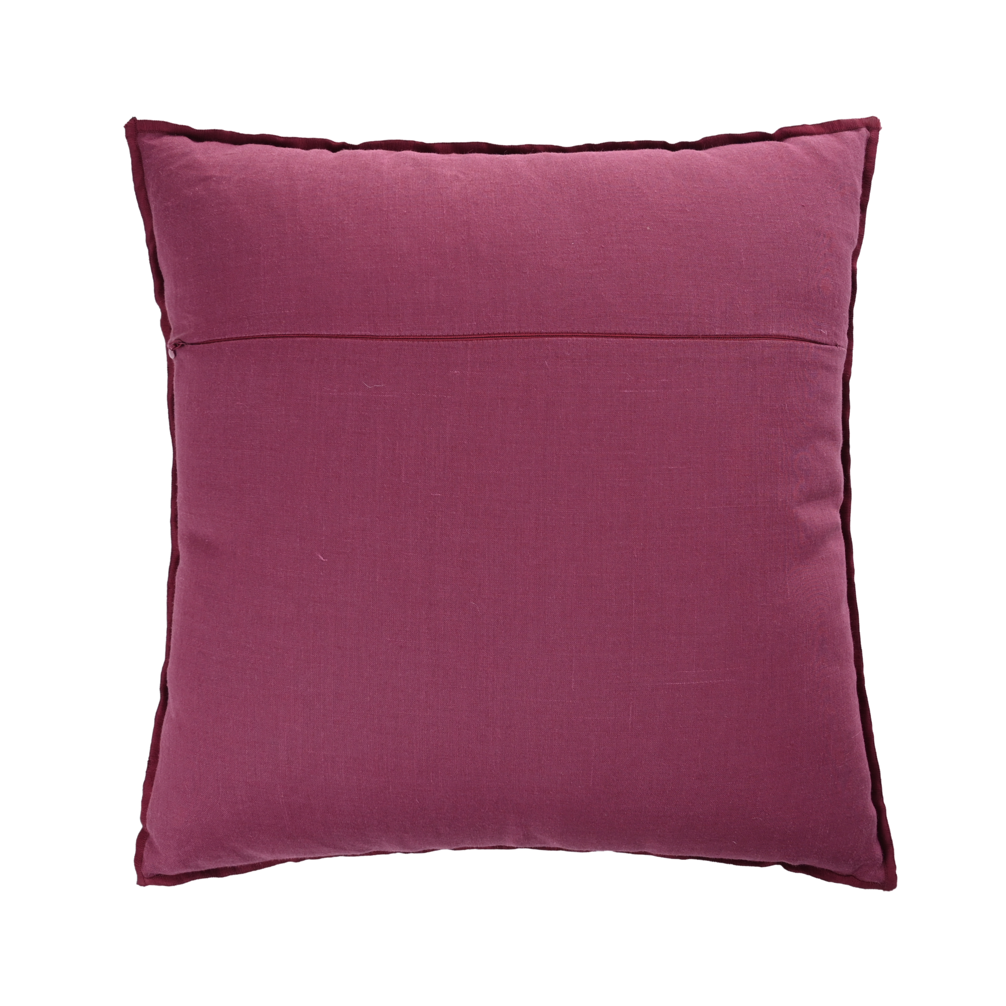 Sierkussen Joan 43x43 cm burgundy