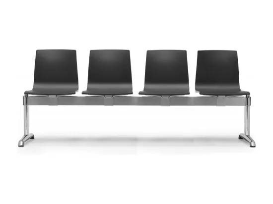 4 chaises salle d'attente ignifugées Bench Alice - Scab