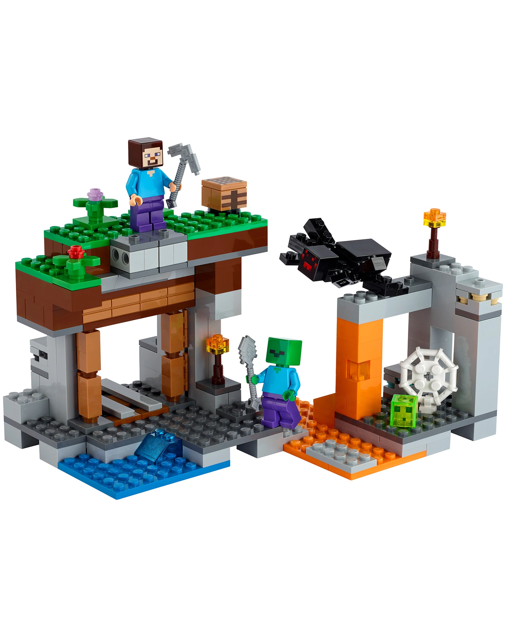 LEGO® Minecraft™ 21166 Die verlassene Mine