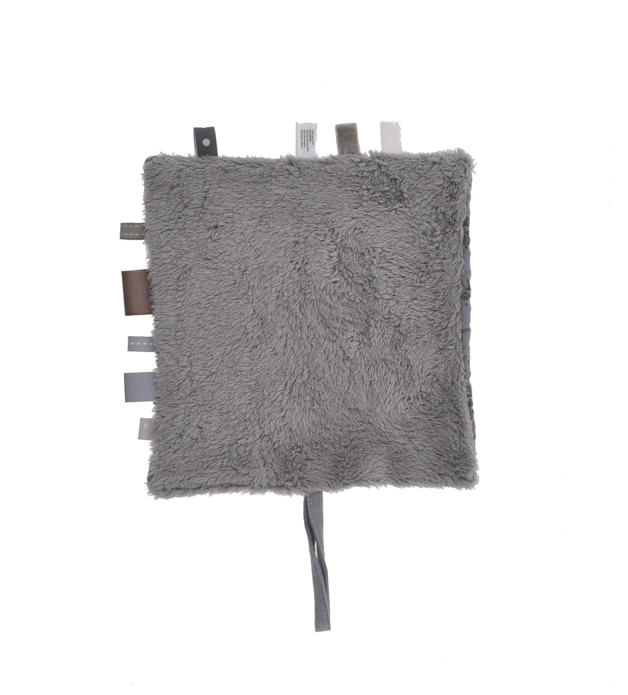 Snoozebaby speendoekje cloudy grey