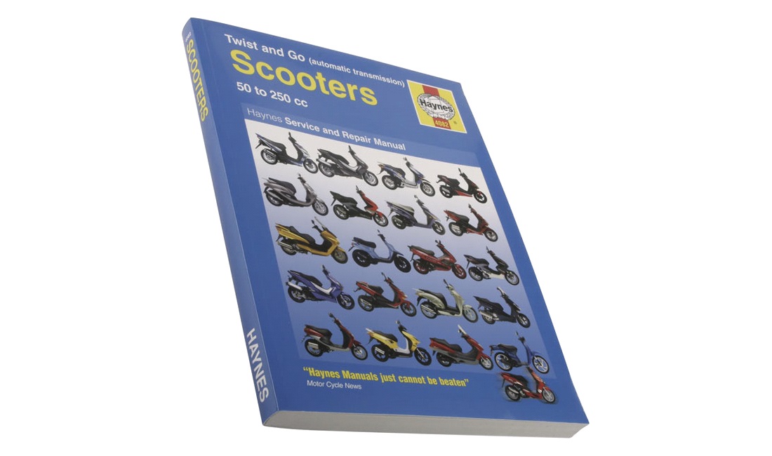 Haynes scooter rep. håndbog 50-250cc