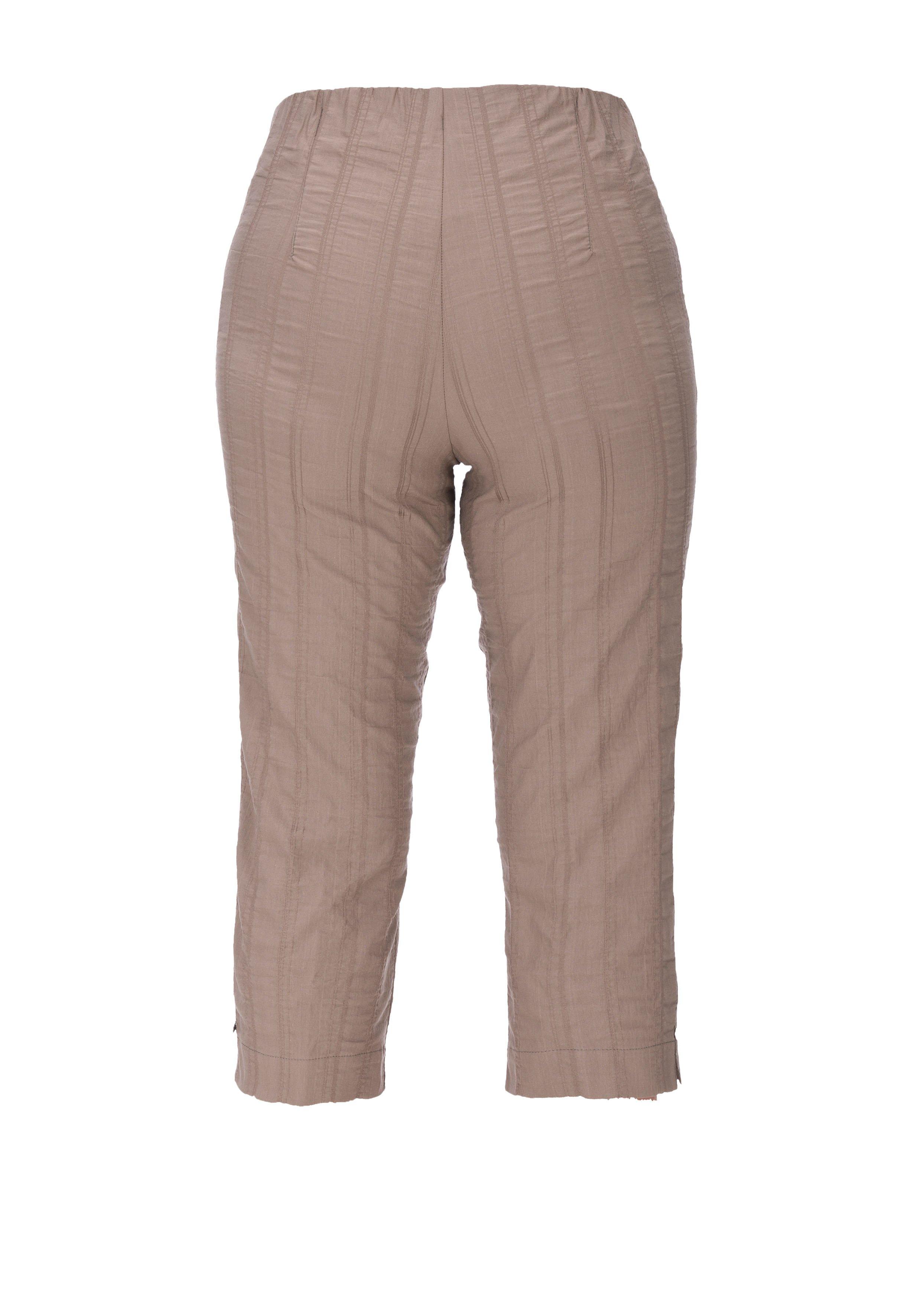 Caprihose mit Schlupfbund, in bügelfreier Qualität