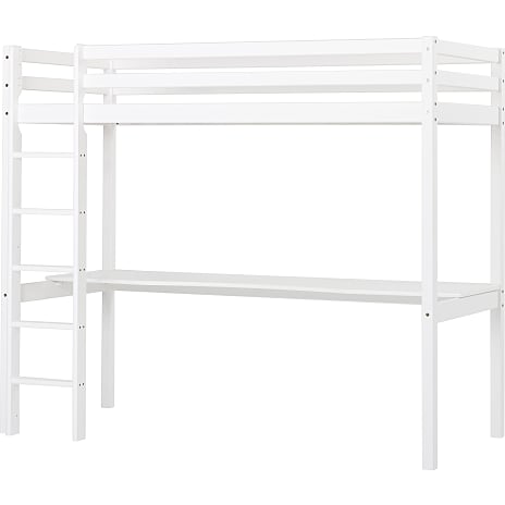 Hoppekids ECO Dream højseng med bordplade 90x200 cm