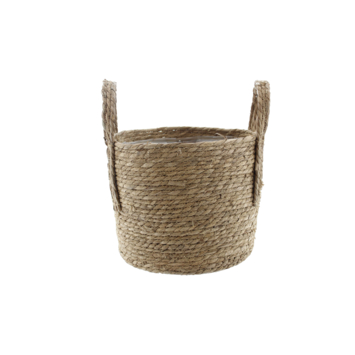 Mand zeegras naturel D32H28CM