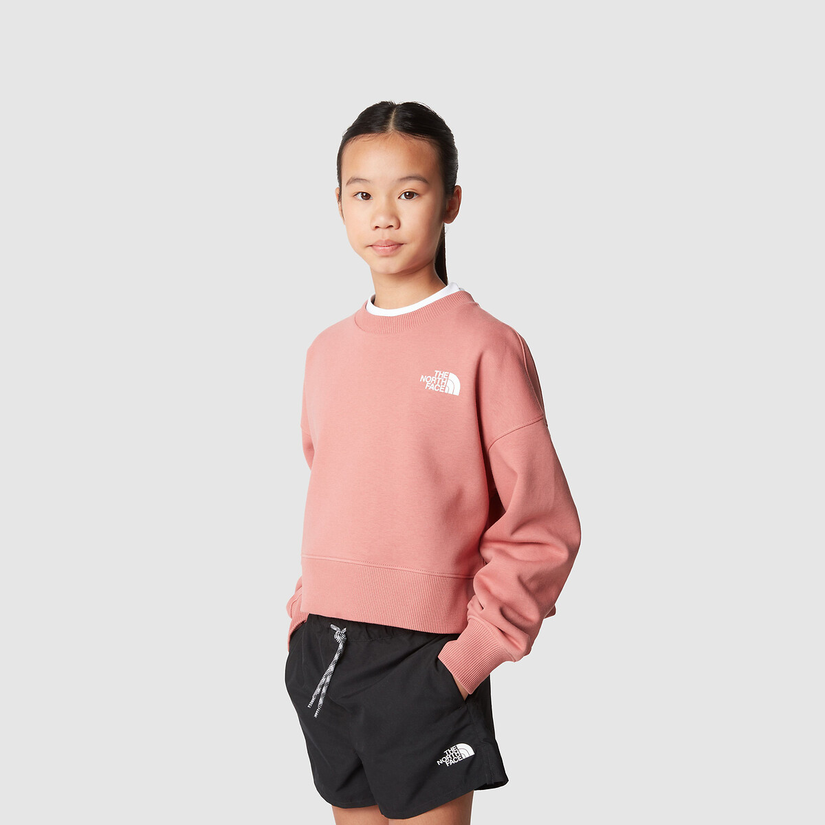 THE NORTH FACE<br>Suéter plano com gola redonda